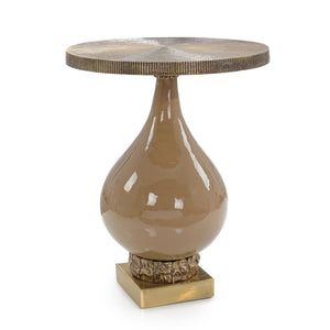 Delphi Side Table, Brown