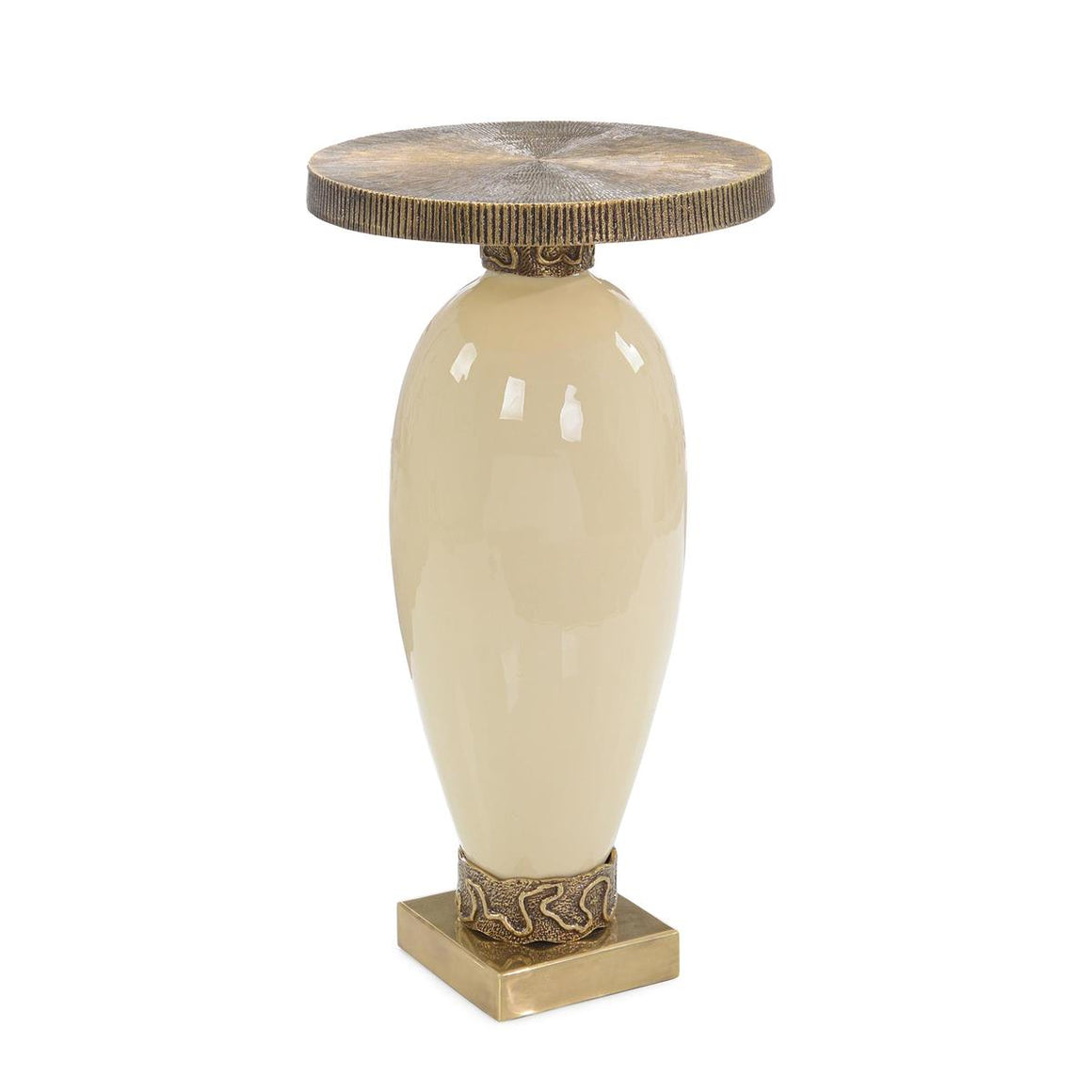 Delphi Side Table, Ivory