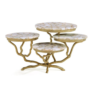Stone Canopy Side Table