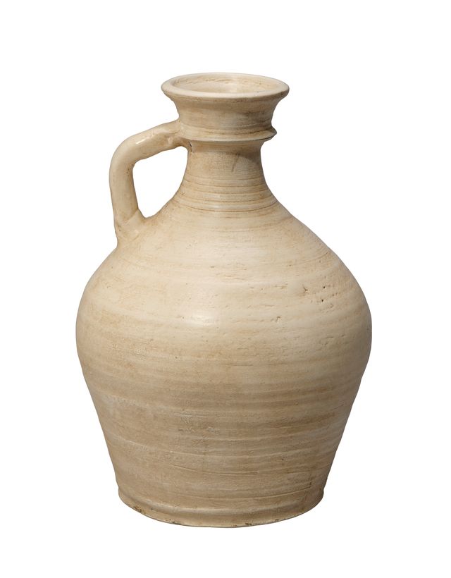Offering Ceramic Pitcher, Cream