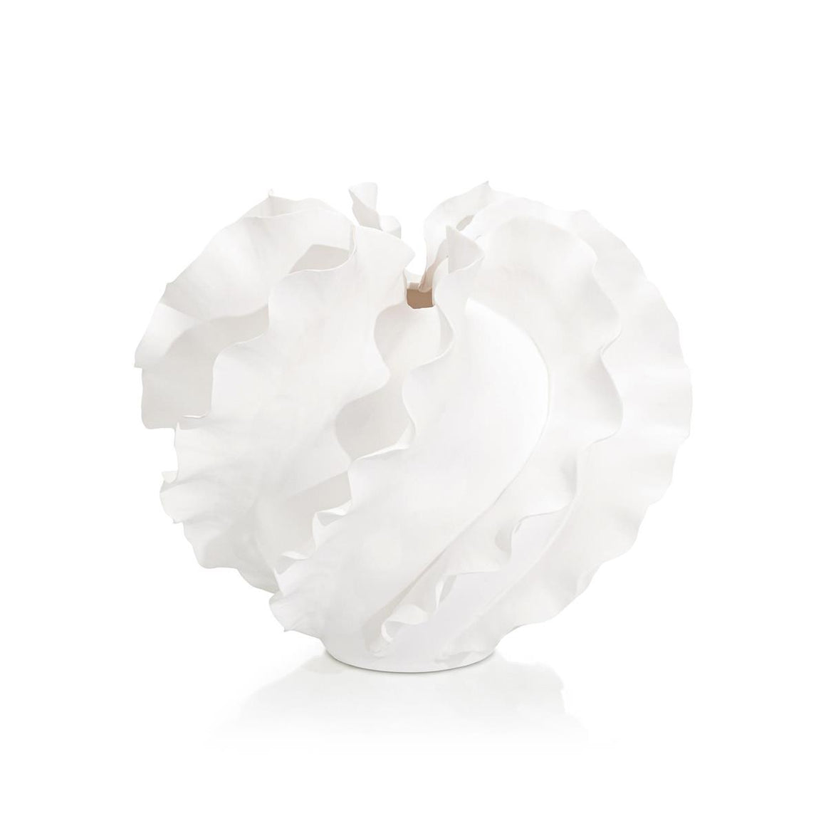 Flirren Vase, Small White