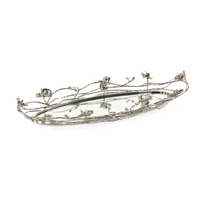 Orchids in Bloom Tray, Nickel