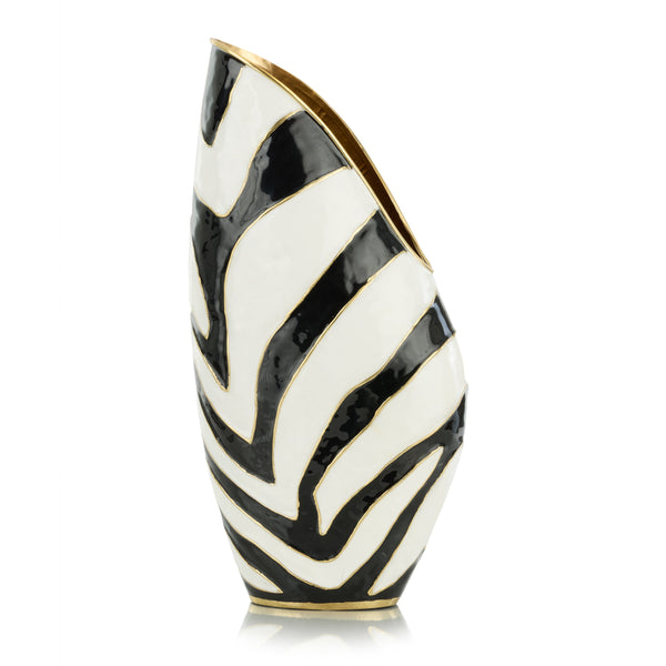 Origo Vase, Large Black and White - Scenario Home