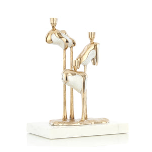 Molten Cascade Candleholders