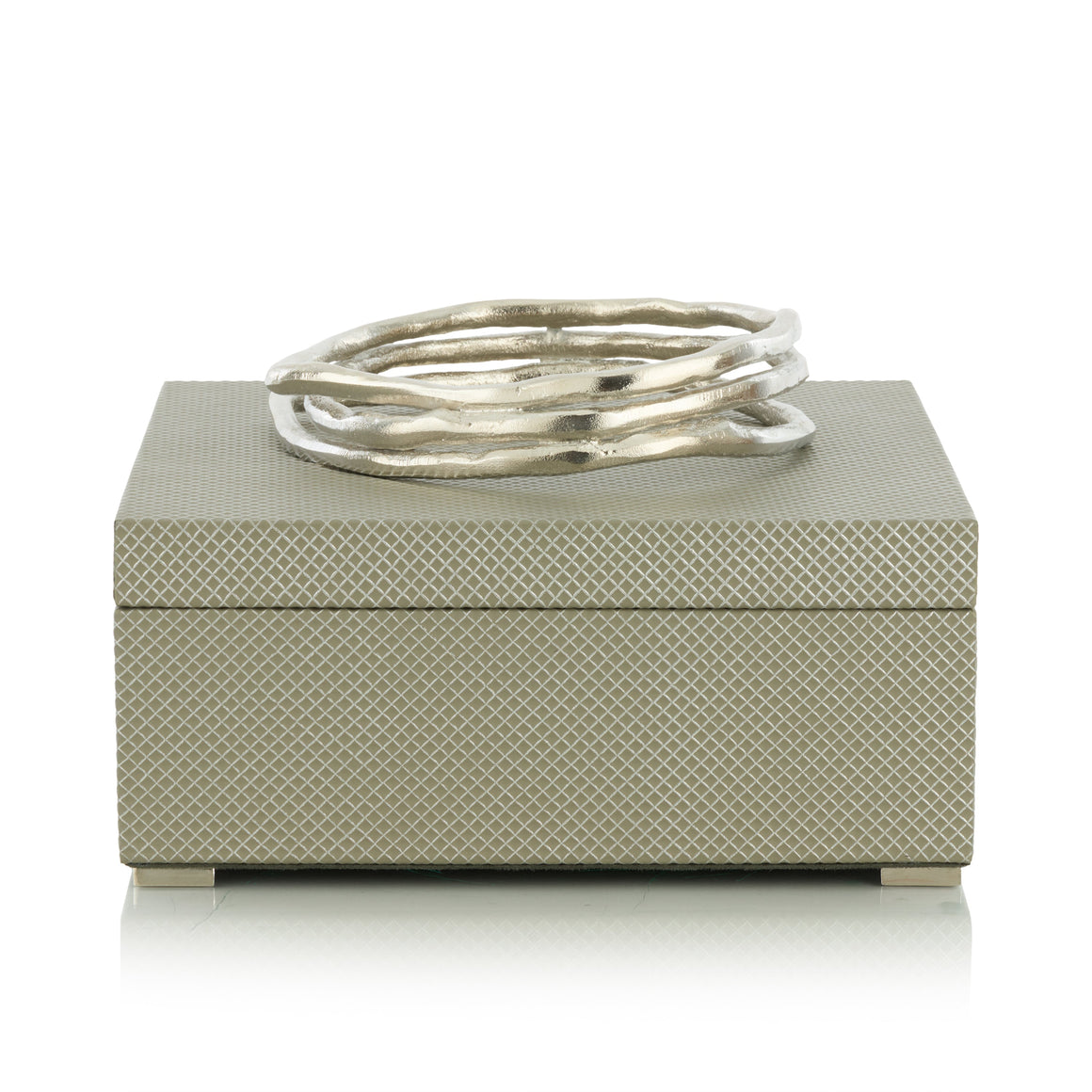 Silver Coil Box