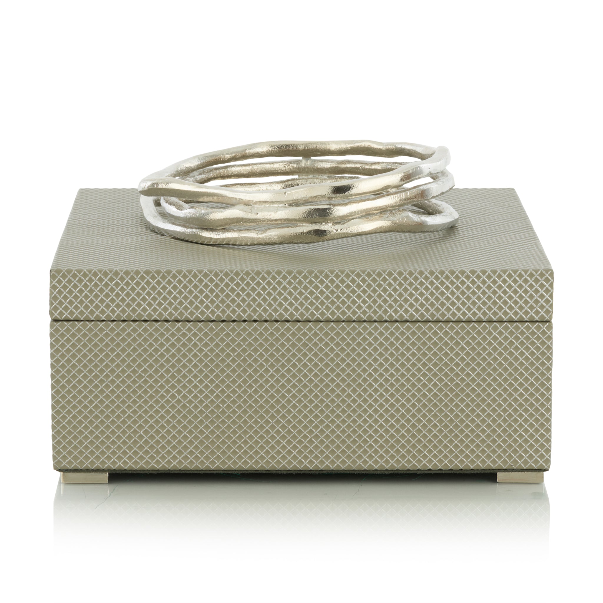 Silver Coil Box