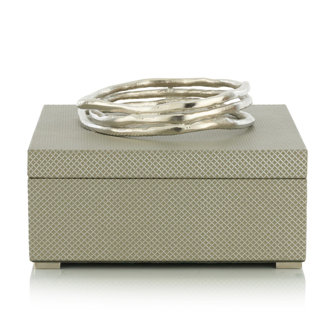 Silver Coil Box