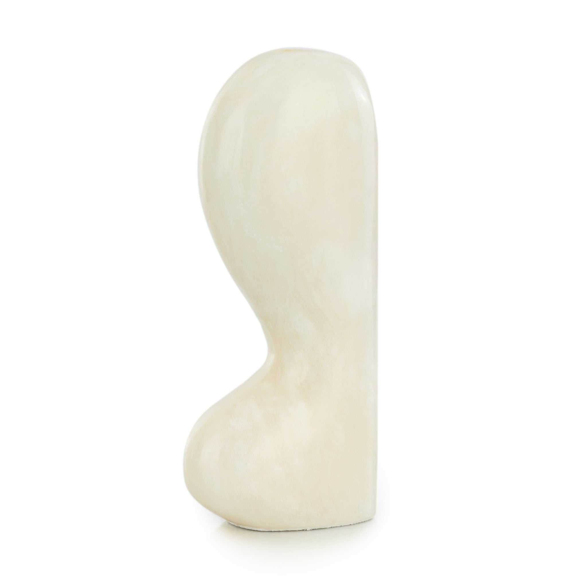 Abstract Alabaster Vase, Large
