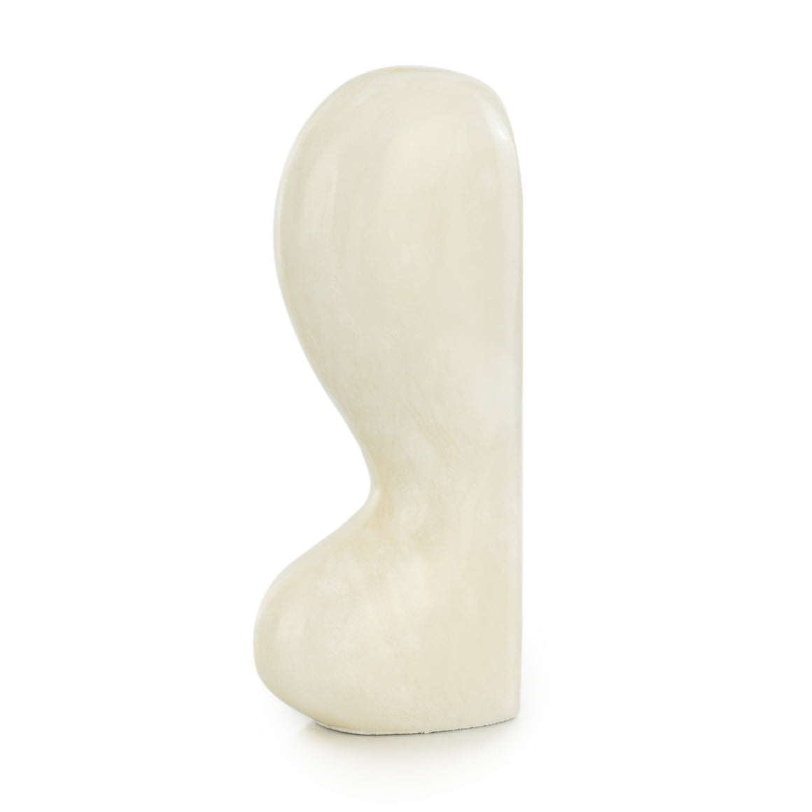 Abstract Alabaster Vase, Large