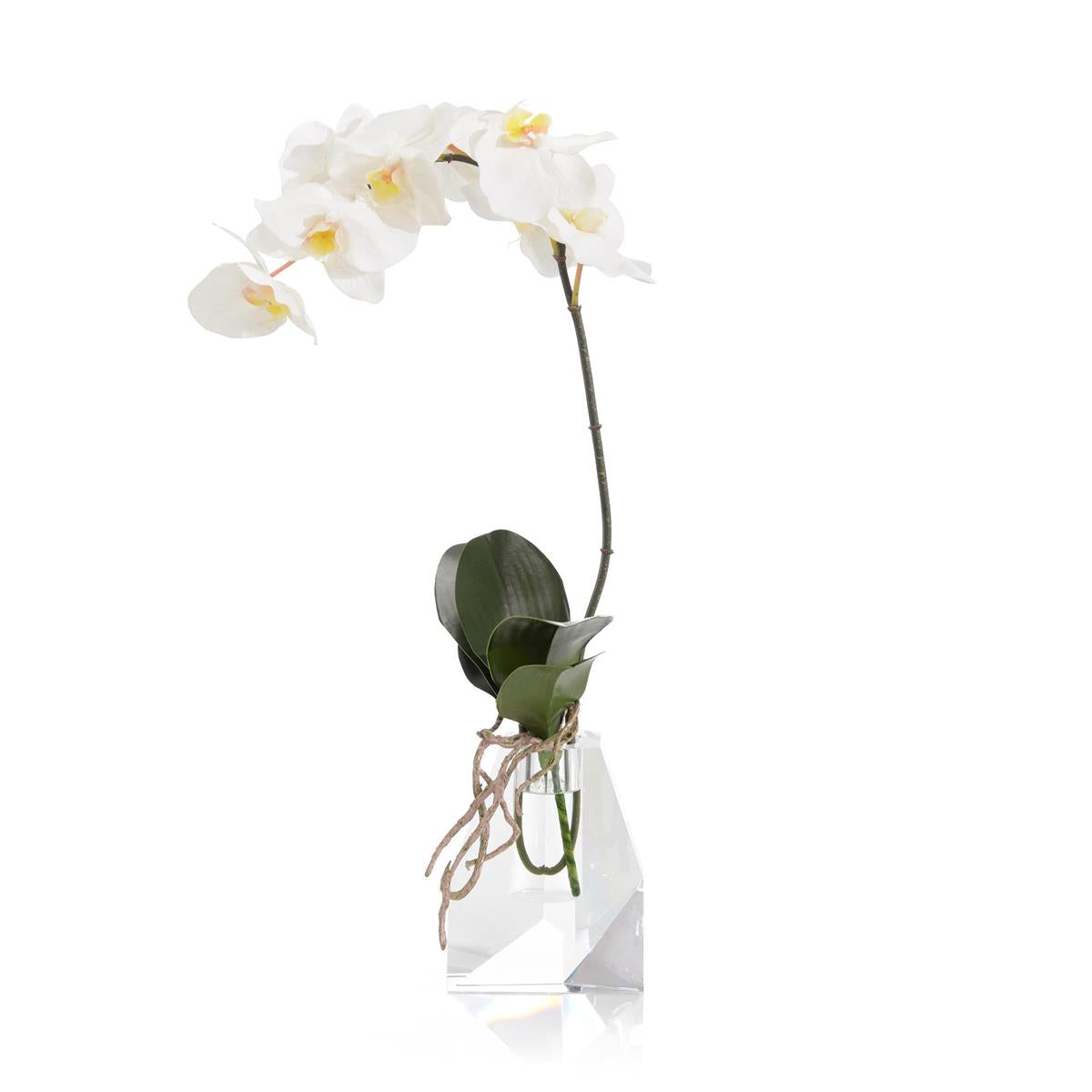 Rock Crystal Real Touch Orchid
