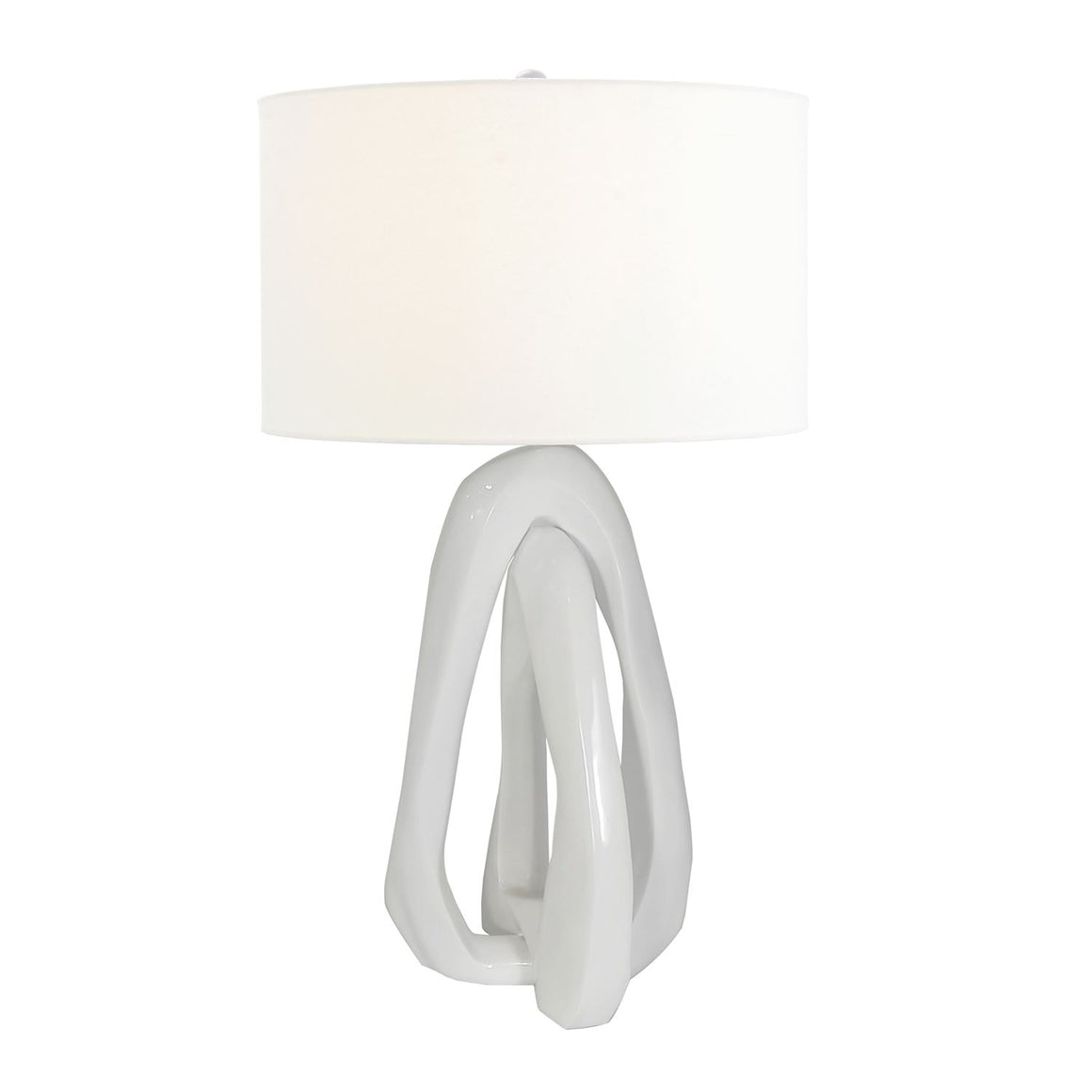 Terrene Table Lamp, White