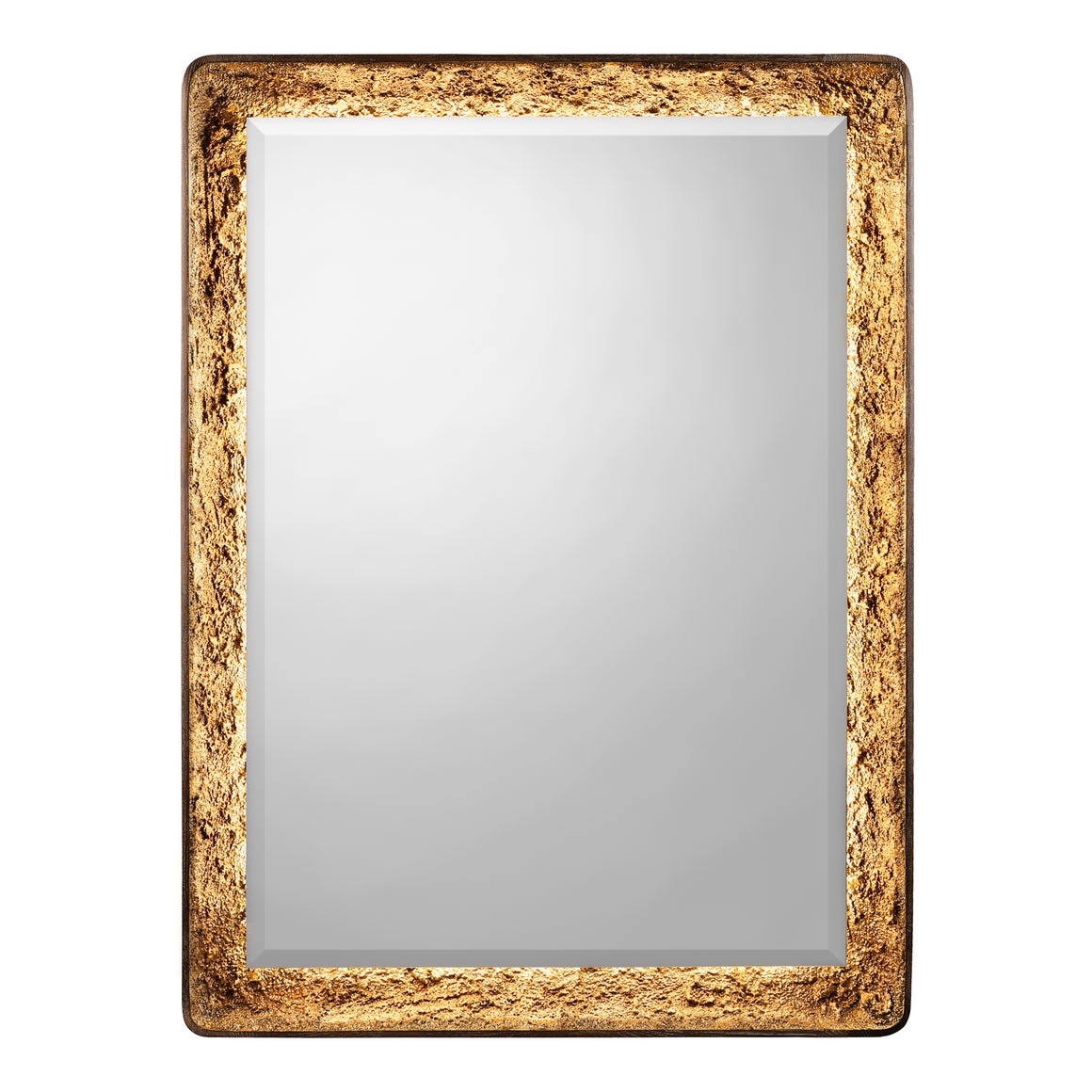Gilded Oak Mirror, Rectangular