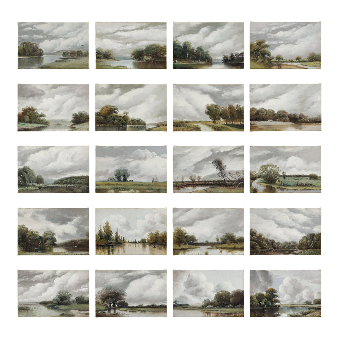 Tony Fey's Nature Walk, Set of 20