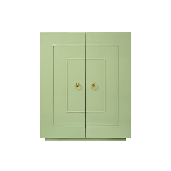 Judd Green Lacquer Cabinet
