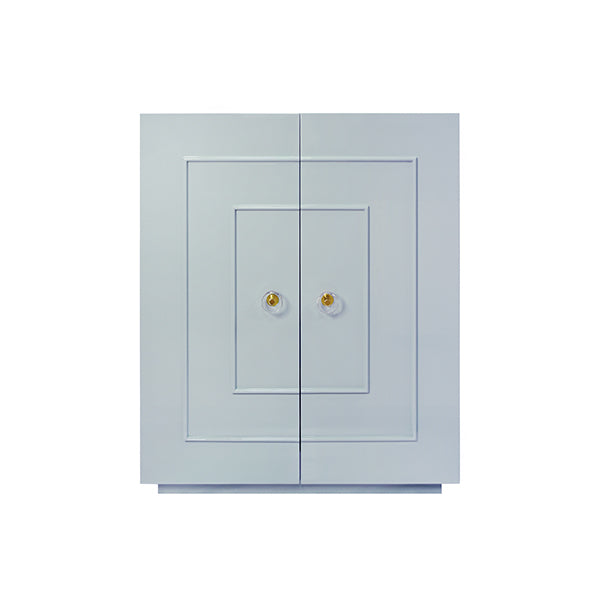 Judd Light Blue Lacquer Cabinet