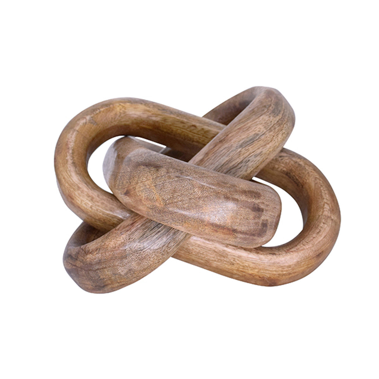knot オブジェ　Lサイズ Knot Decorative Object in Mango Wood - Scenario Home