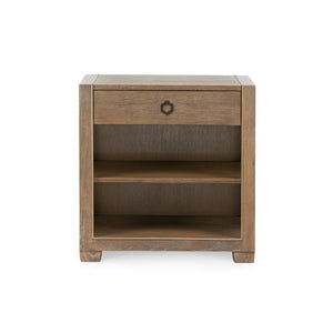 Karen 1-Drawer End Table, Driftwood | Karen Collection | Villa & House