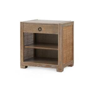 Karen 1-Drawer End Table, Driftwood | Karen Collection | Villa & House