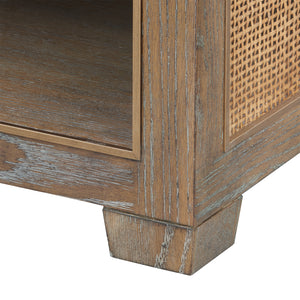Karen 1-Drawer End Table, Driftwood | Karen Collection | Villa & House