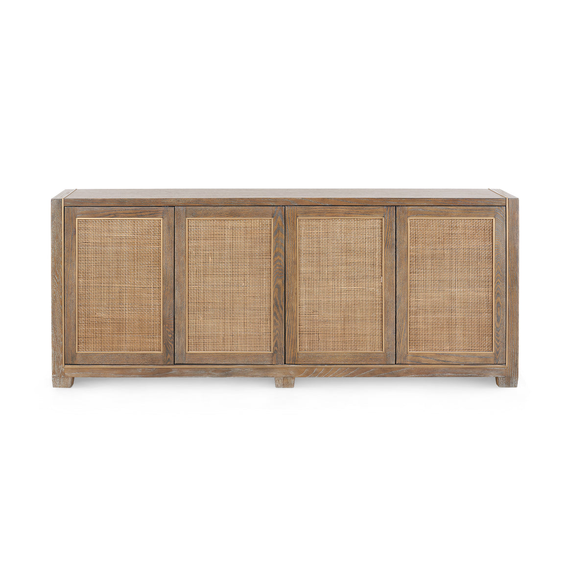 Karen 4-Door Cabinet, Driftwood | Karen Collection | Villa & House