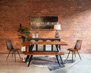 Brisbane Chelsea Dining Chair in Hand Washed Chestnut