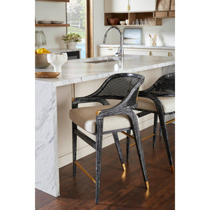 Counter Stool in Black | Edward Collection | Villa & House