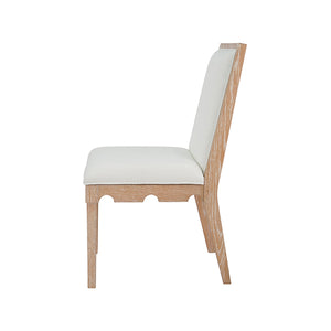 Lanister Dining Chair in Cerused Oak