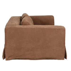 Plato Sofa, Orris Brown Leather