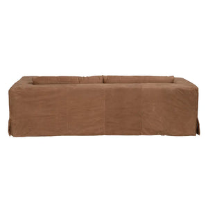 Plato Sofa, Orris Brown Leather