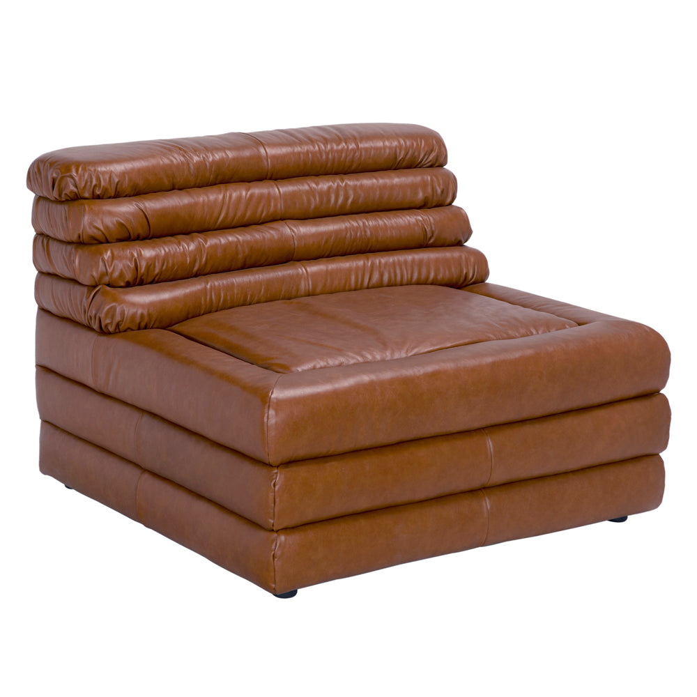 Bandera Sofa, 1A, Roche Tan Leather