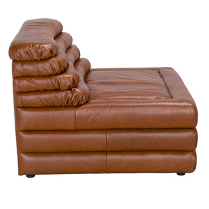 Bandera Sofa, 1A, Roche Tan Leather