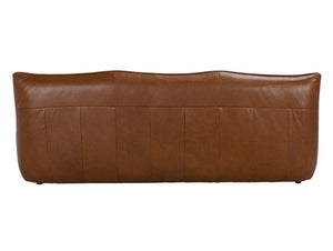 Mcclain 3 Seater, Roche Tan Leather