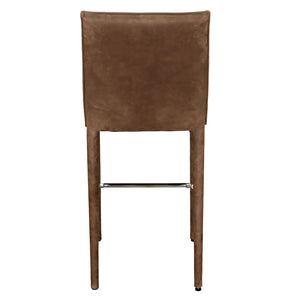 Newton Counter Chair, Orris Brown Leather