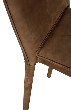 Newton Counter Chair, Orris Brown Leather