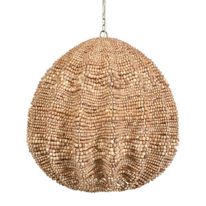 Uttermost Kauri 5 Light Wooden Bead Pendant