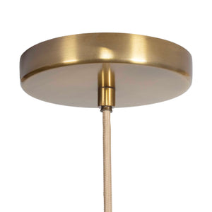 Uttermost Sigh Woven Brass 1 Light Pendant