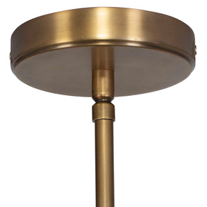 Uttermost Gaia 1 Light Watered Glass Pendant