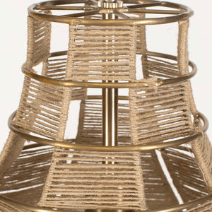 Uttermost Hestia 1 Light Natural Rope Pendant