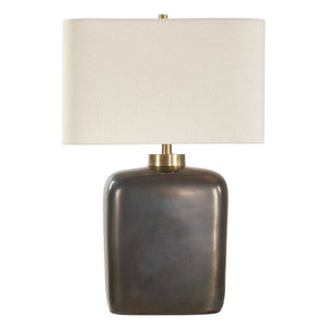 Uttermost Quentin Dark Bronze Table Lamp
