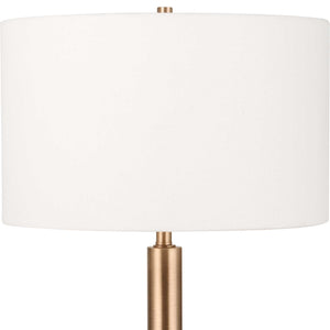 Uttermost Stowe Satin Black Floor Lamp