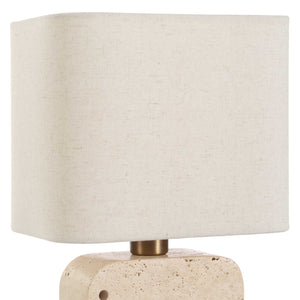 Uttermost Tusk Travertine Accent Lamp