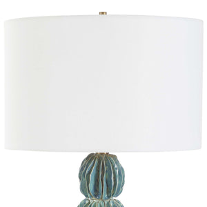 Uttermost Bonaire Teal Blue Table Lamp