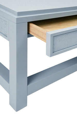 Locklin in Light Blue Grasscloth