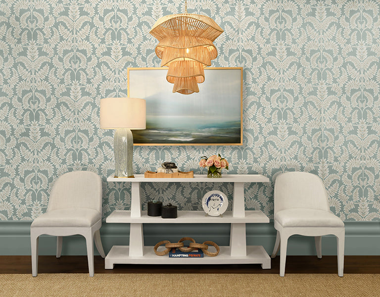 Round Gray Marble Chain