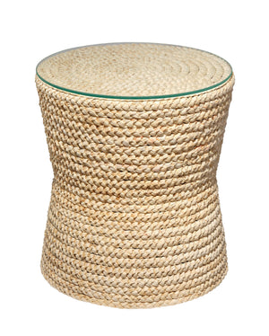 Grain Braided Side Accent Table