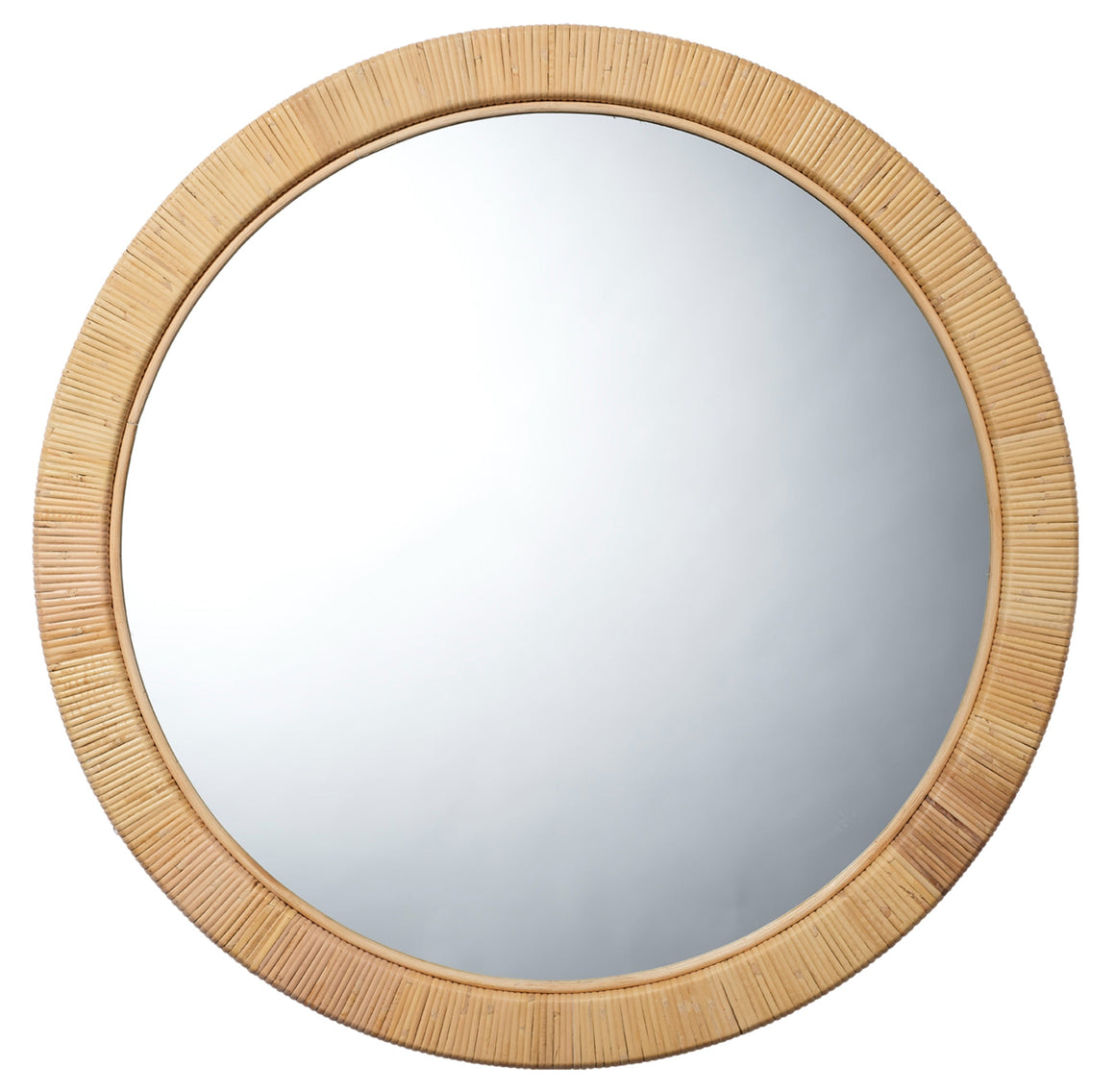Ohana Rattan Round Mirror