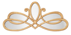 Scroll Mirror, Gold