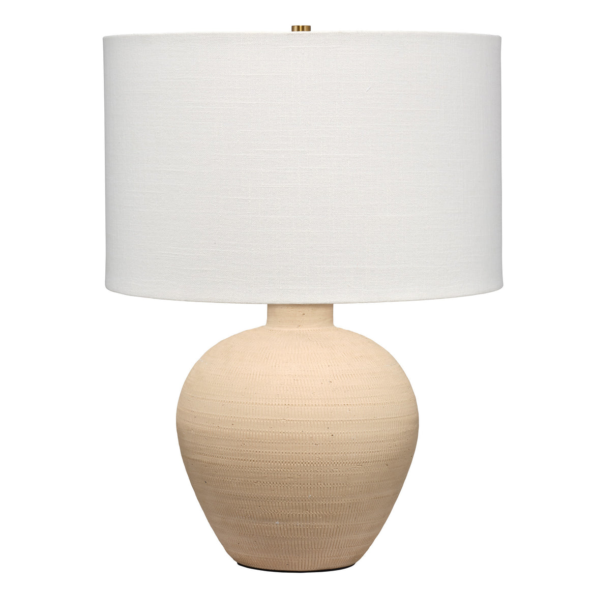 Macaroon Table Lamp, Toasted Cream