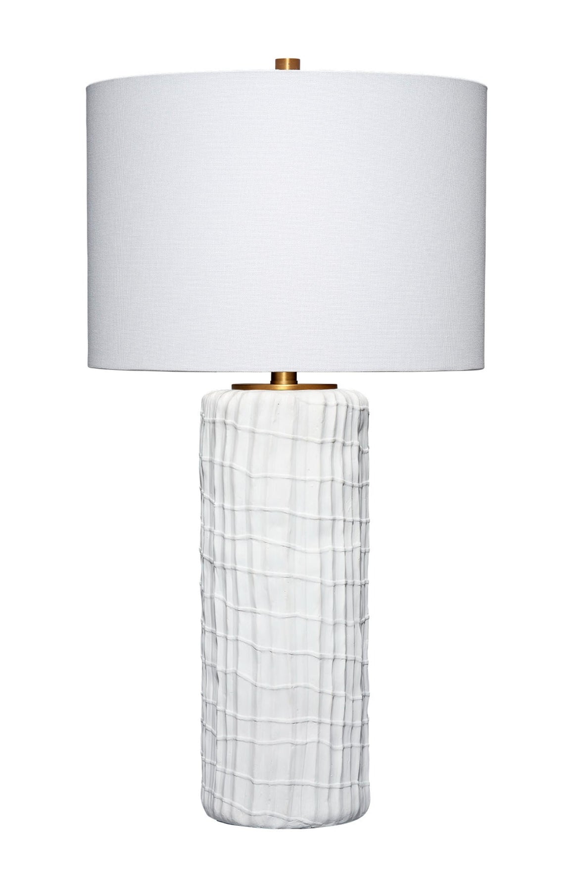 Trunk Polyresin Table Lamp with Linen Shade