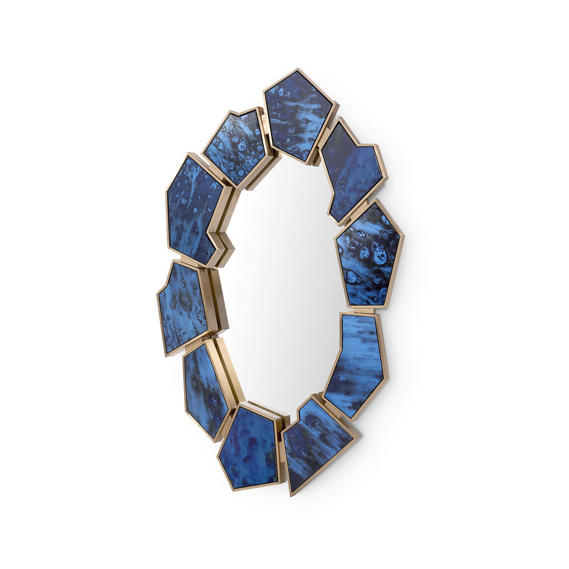 Lucas Mirror, Antique Midnight Blue | Lucas Collection | Villa & House